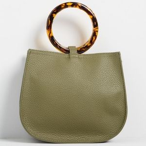 Pretty Portage Olive Crossbody Bag